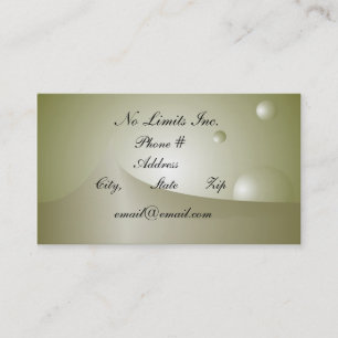 Cartão De Visita Nenhuns limites