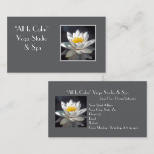 CARTÃO DE VISITA "NEVE, A ÁGUA TOTALMENTE ABERTA