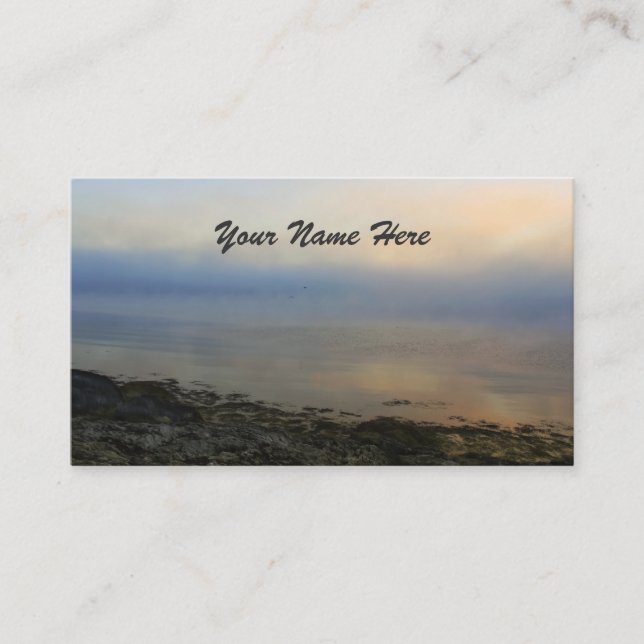 Cartão De Visita Névoa da ascensão (Frente)