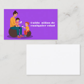Cartão De Visita Ninos Cuido
