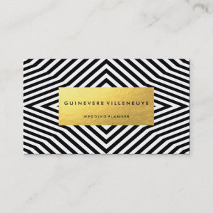 Cartão de visita no teste padrão luxuoso