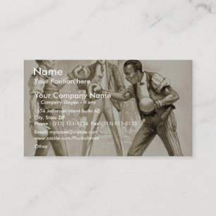 Cartão De Visita No Traço de Doze