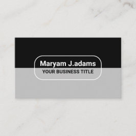 Cartão De Visita Nome Comercial Clássico Personalizado (código qr) 