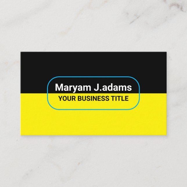 Cartão De Visita Nome de Negócios Moderno Personalizado (qrCode) Am (Frente)