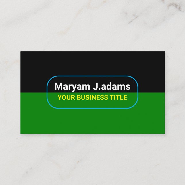 Cartão De Visita Nome de negócios moderno personalizado (qrCode) pr (Frente)