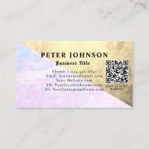 Nome de Visual Elegante Personalizar Código QR de