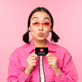 CARTÃO DE VISITA NOME DO CANAL CÓDIGO QR DO LOGOTIPO DO TUBO