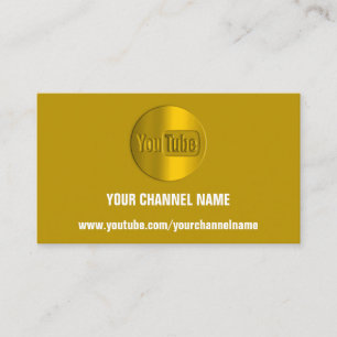 CARTÃO DE VISITA NOME DO CANAL SEU LOGOTIPO DE TUBRE CÓDIGO QR MUS