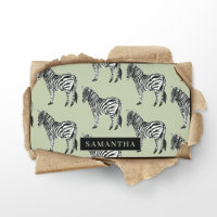 Nome Personalizado e Padrão Selvagem de Zebra Selv