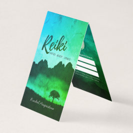 Cartão De Visita Nomeação da Lista de Preços do Instrutor de Medita