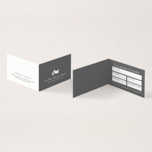 Cartão De Visita Nomeação do serviço de condução de motociclos