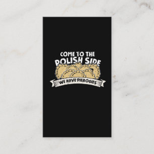 Cartão De Visita Noodles de Polônia de Folha de Pierogi Maker