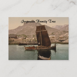 Cartão De Visita Nordlandsbaad, Nordland, Noruega