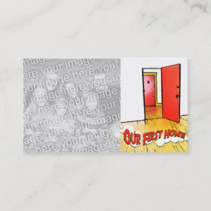 Cartão De Visita nossa primeira porta de banda desenhada