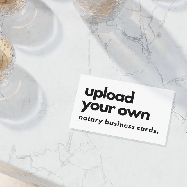 Cartão De Visita Notário de Modelo comercial da empresa profissiona (Criador carregado)