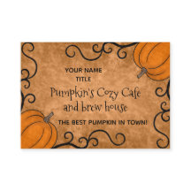 Novidade das abóboras de queda