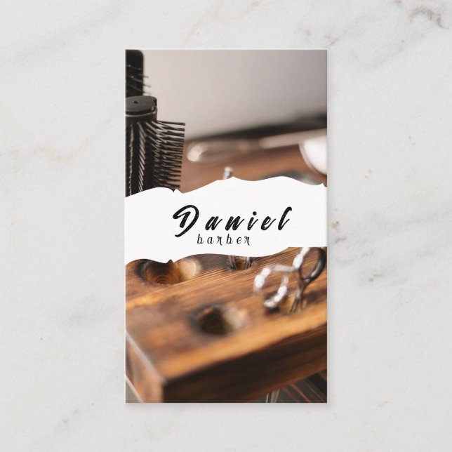 Cartão De Visita Novos horizontes de estilo com nossos (Frente)