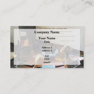 Cartão De Visita Números 6:24-26 O LORD abençoa você e mantém