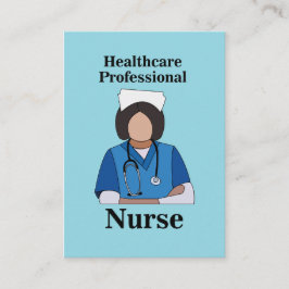 Cartão De Visita Nurse Practitioner Healthcare Professional