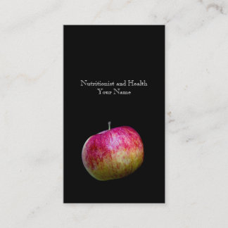 Cartão De Visita Nutricionista e saúde