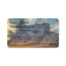 Nuvens de Tempestade Sunset Clouds Ministro-Cristã