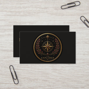 Cartão De Visita O Arquétipo Personalizado do Explorador de Sagitár