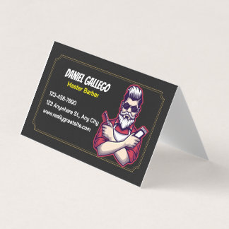 Cartão De Visita O Barbeiro Corte Clássico