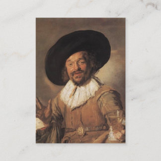 Cartão De Visita O bebedor alegre