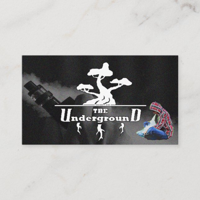 Cartão De Visita O cara do Underground Business (Frente)