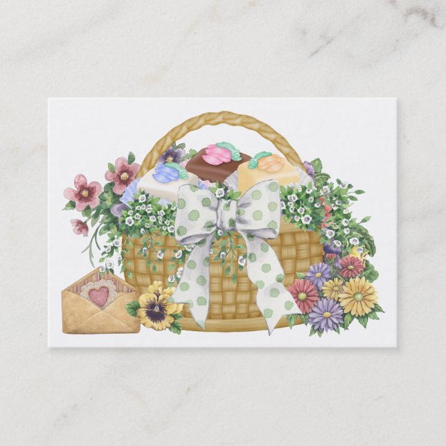 Cartão De Visita O cesto de presentes - SRF (Frente)