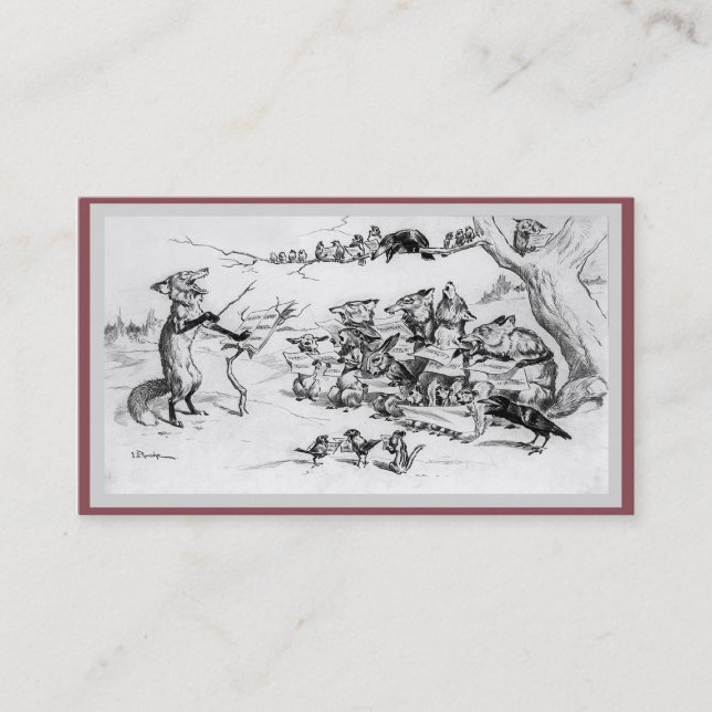 Cartão De Visita O coro - frente e verso (Frente)