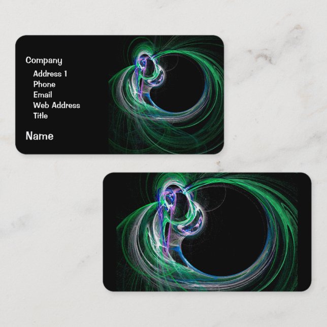 Cartão De Visita O curandeiro (Frente/Verso)