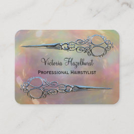 Cartão De Visita O dobro da pérola dos perigos Scissors o