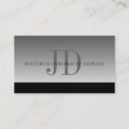 Cartão De Visita O escritório da medicina da quiroterapia do