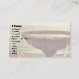 Cartão De Visita O Goblet Do Titã. Por Cole Thomas (Melhor Qualida