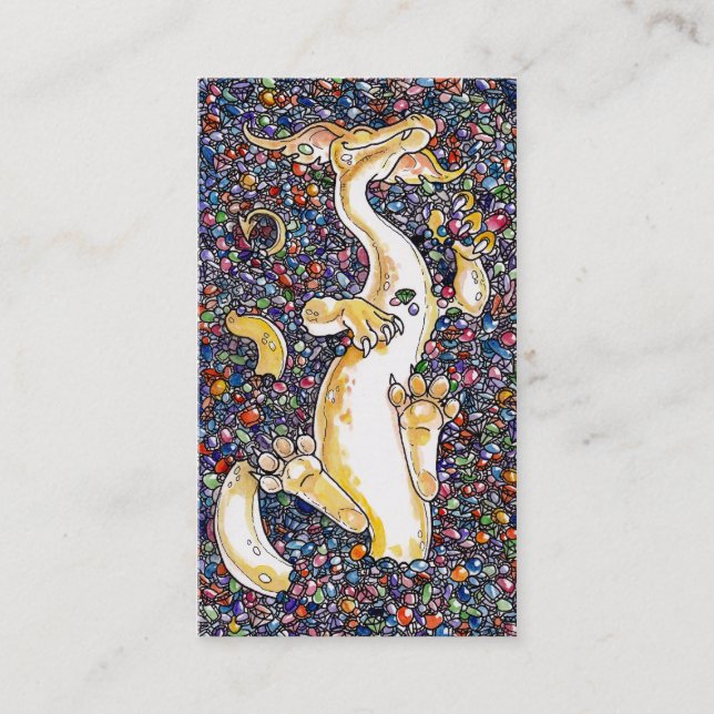 Cartão De Visita O Hoard do dragão (Frente)