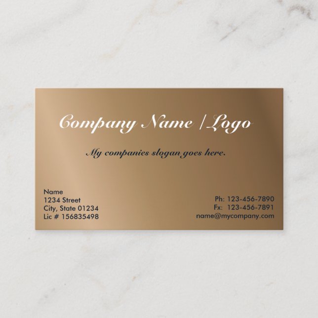 Cartão De Visita O inclinação um do café tomou partido modelo de (Frente)