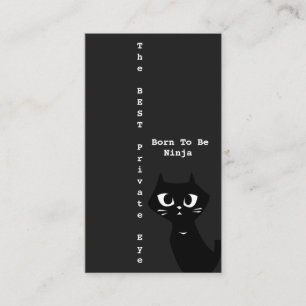 Cartão De Visita O melhor detective privado Ninja