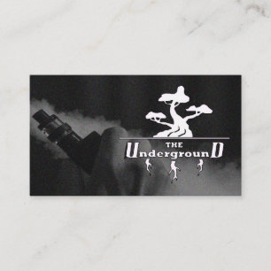 Cartão De Visita O negócio subterrâneo Vape