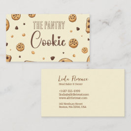 Cartão De Visita O Pantry Cookie