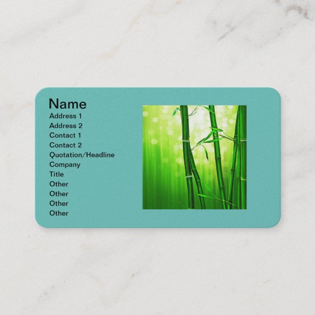 Cartão De Visita O profissional do escritório personaliza o destino (Frente)