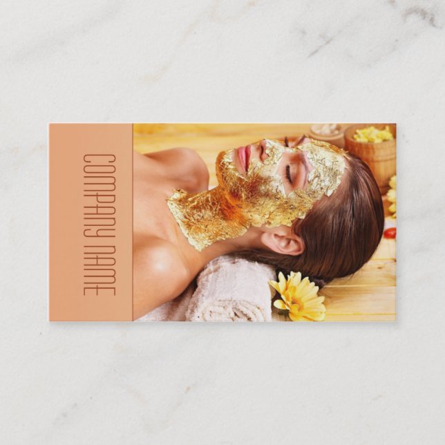 Cartão De Visita O salão de beleza/massagem/relaxa/hotel dos TERMAS (Frente)