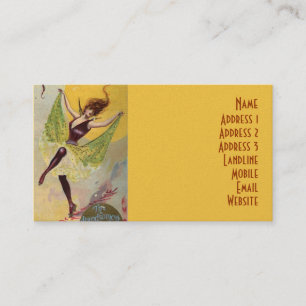 Cartão De Visita O teatro do palácio das variedades