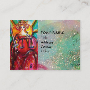 CARTÃO DE VISITA OBJETIVOS DAS SOMBRAS PERDIDAS / A JUSTIÇA