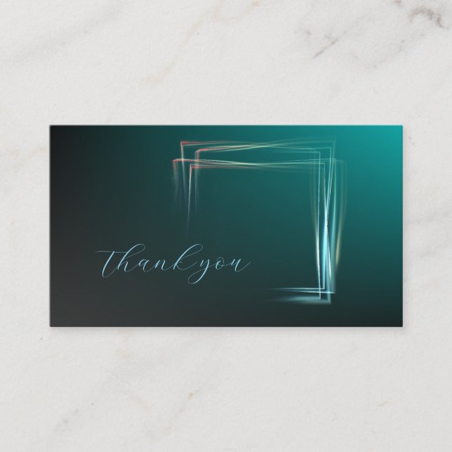 Cartão De Visita Obrigado (Frente)