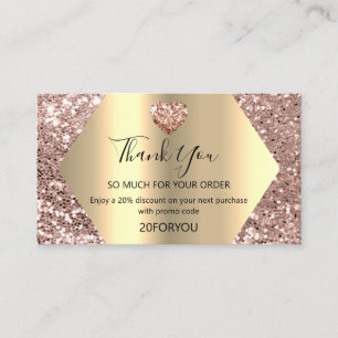 Cartão De Visita Obrigado PARA COMPRAR O Logotipo Ocupado Do Códig