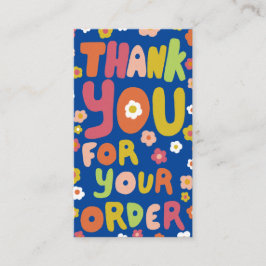 Cartão De Visita Obrigado por solicitar o código de QR social