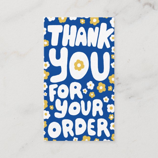 Cartão De Visita Obrigado por solicitar o código de QR social (Frente)