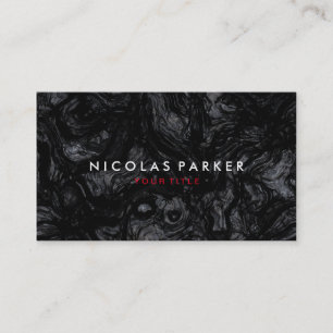 Cartão De Visita Obsidiana