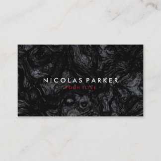 Cartão De Visita Obsidiana